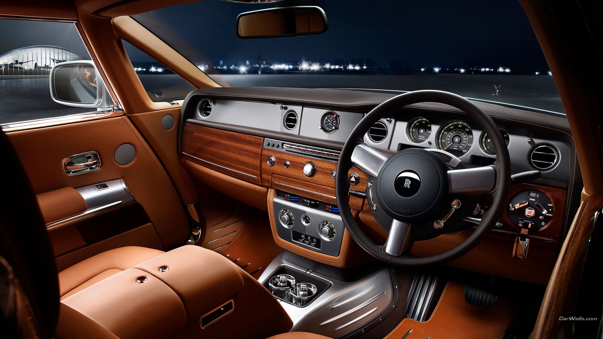 car, Rolls Royce Phantom Wallpaper