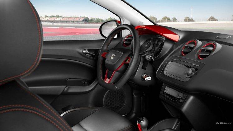 car, Seat Ibiza, Car Interior HD Wallpaper Desktop Background