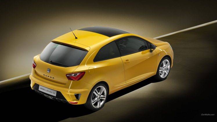 Seat Ibiza, Car, Concept Cars, Yellow Cars HD Wallpaper Desktop Background