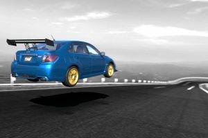 car, Rally Cars, Subaru Impreza, Blue Cars