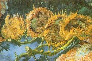 artwork, Vincent Van Gogh, Sunflowers, Painting, Classic Art