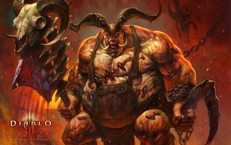 Diablo III, Butchers, Video Games, Blizzard Entertainment HD Wallpaper Desktop Background
