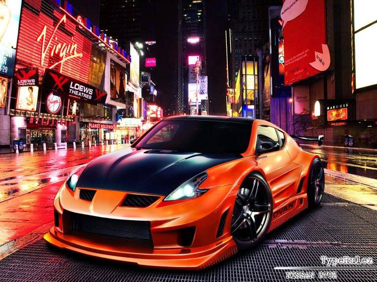 car, Sports Car, Tuning, Digital Art HD Wallpaper Desktop Background