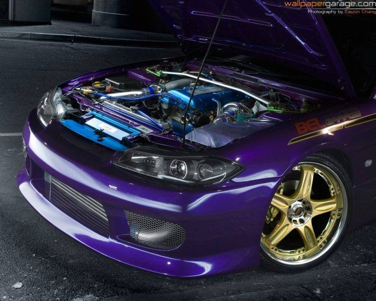 Nissan, Nissan Silivia, Car, Purple HD Wallpaper Desktop Background