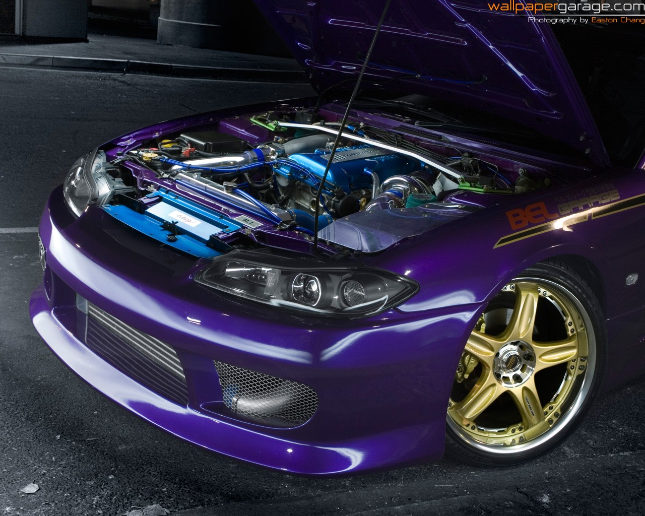 Nissan, Nissan Silivia, Car, Purple Wallpaper
