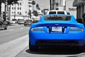 Aston Martin, Car, Sports Car, Matte Paint, Blue Cars