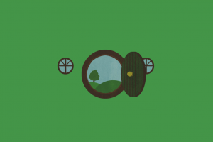 The Lord Of The Rings, The Hobbit, Minimalism, Bag End