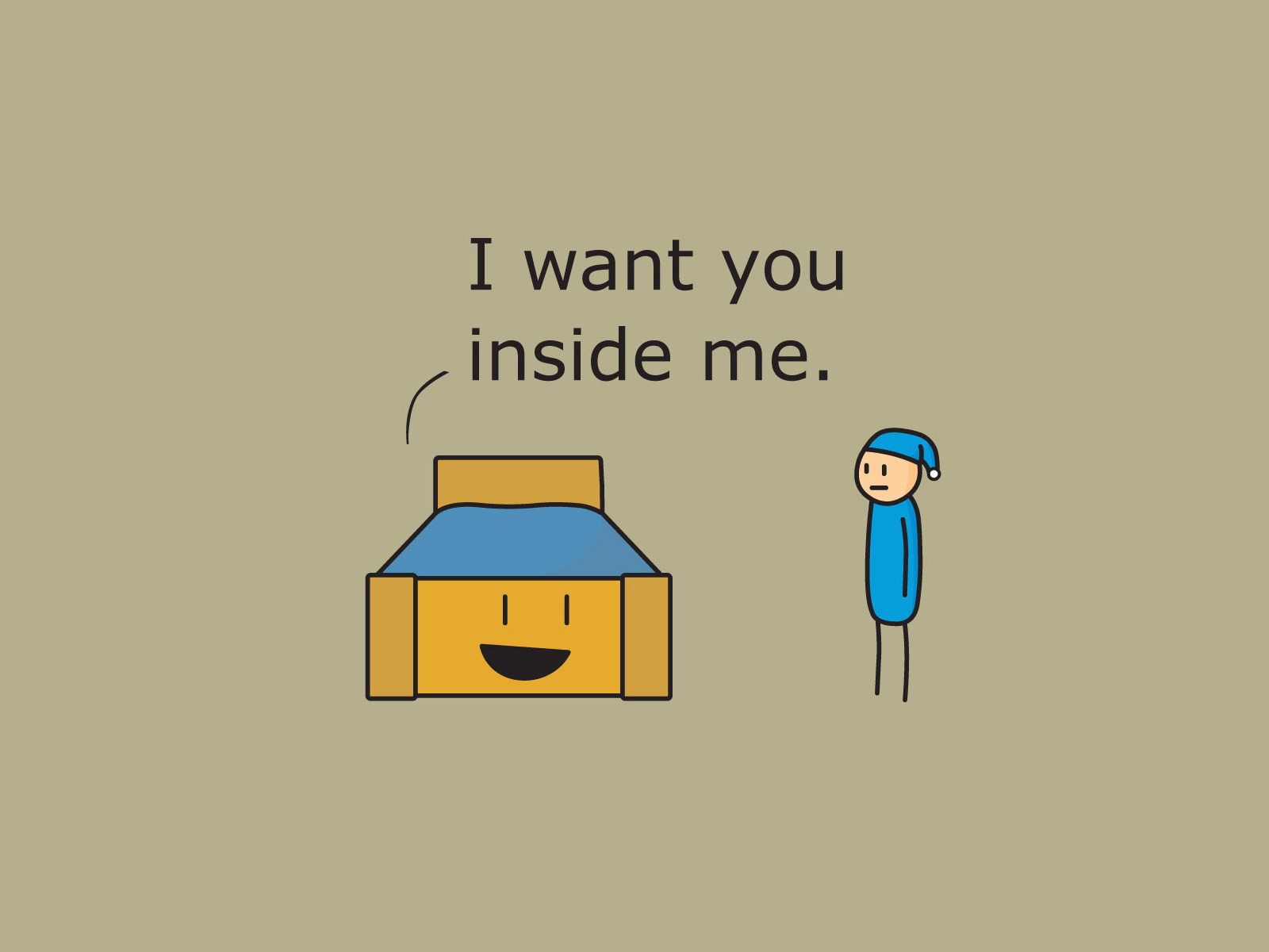 minimalism, Simple Background, Humor, Cyanide And Happiness Wallpaper