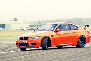 car, Orange, BMW