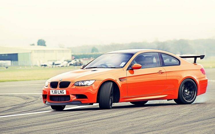 car, Orange, BMW HD Wallpaper Desktop Background