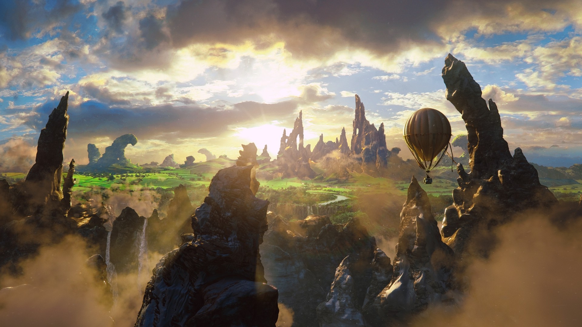 fantasy Art, Oz The Great And Powerful Wallpaper