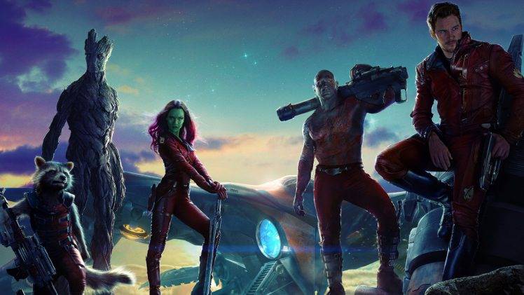 Guardians Of The Galaxy, Groot, Star Lord HD Wallpaper Desktop Background