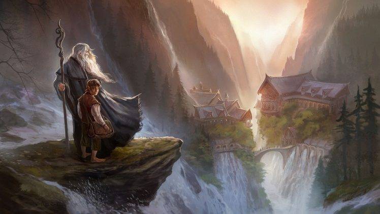 The Lord Of The Rings, Gandalf, The Hobbit, Imladris, Rivendell HD Wallpaper Desktop Background