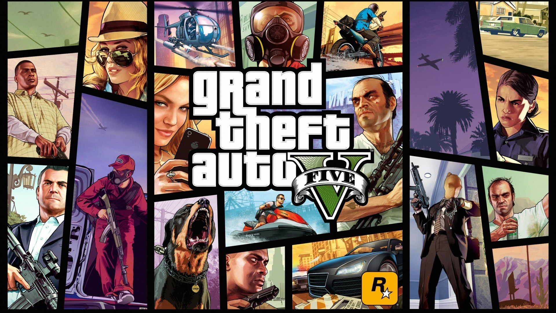 Grand Theft Auto V, Rockstar Games, Video Games Wallpaper