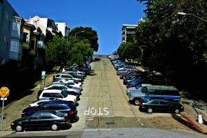 San Francisco, Car, Road, Street, USA