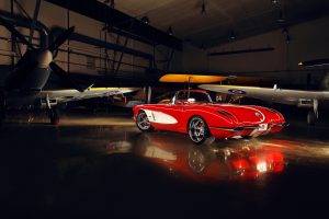 Corvette, Car, Red Cars