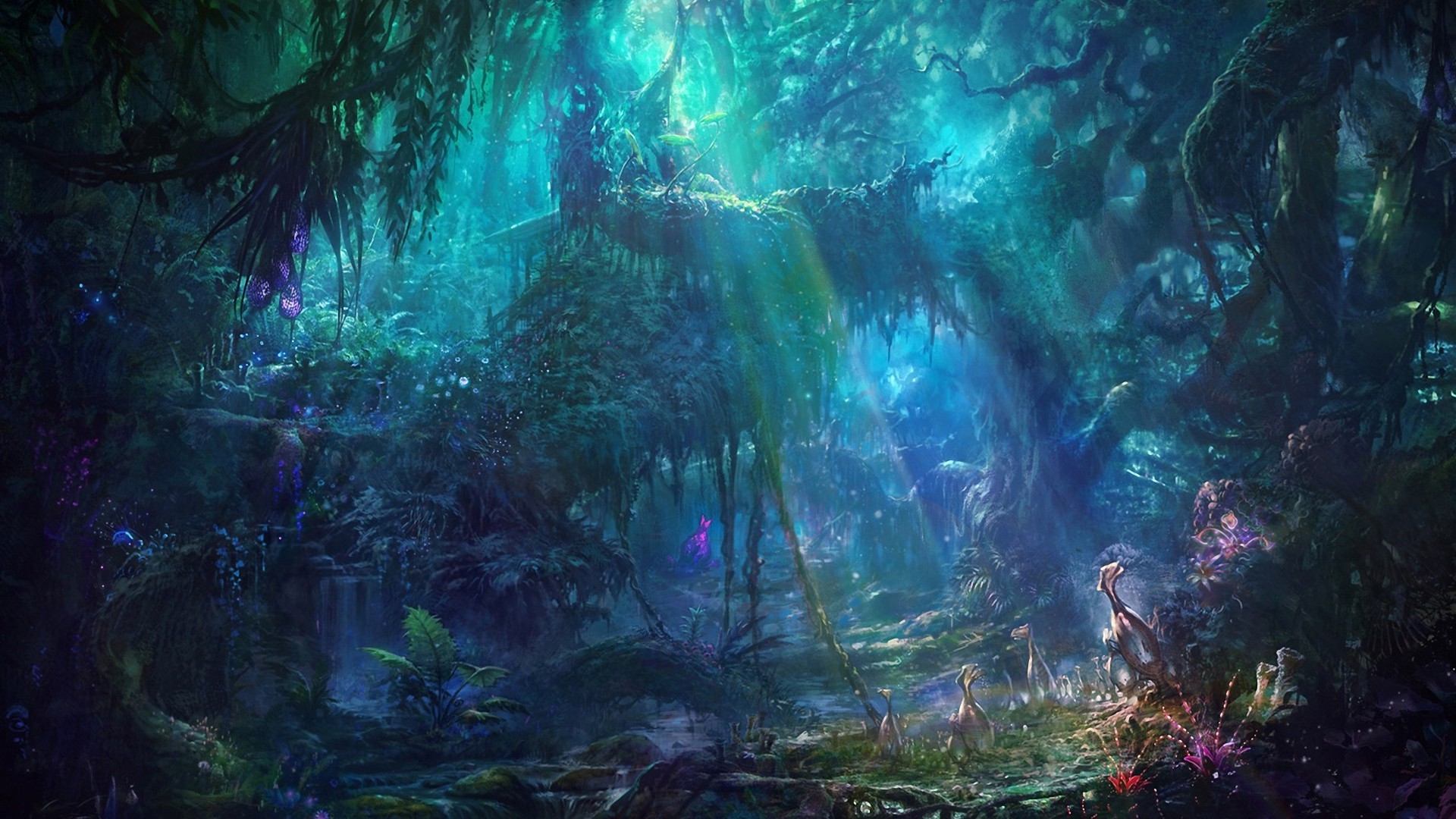 artwork, Fantasy Art, Concept Art, Jungles, Exotic Wallpaper