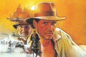 movies, Indiana Jones, Indiana Jones And The Last Crusade, Harrison Ford, Sean Connery