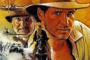 movies, Indiana Jones, Indiana Jones And The Last Crusade, Harrison Ford, Sean Connery