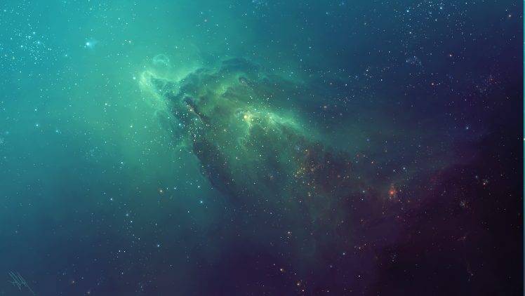 galaxy, Space, Stars, TylerCreatesWorlds, Nebula HD Wallpaper Desktop Background