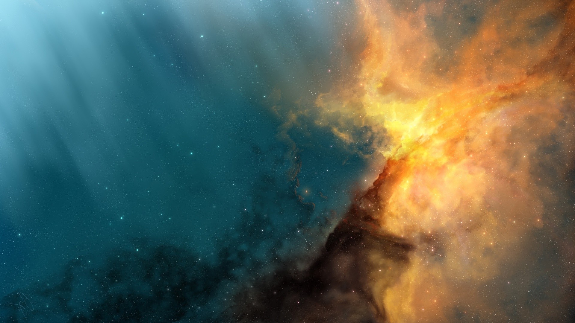 galaxy, Space, Stars, Space Art Wallpaper