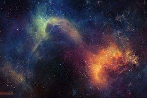 space Art, Nebula, Space, TylerCreatesWorlds