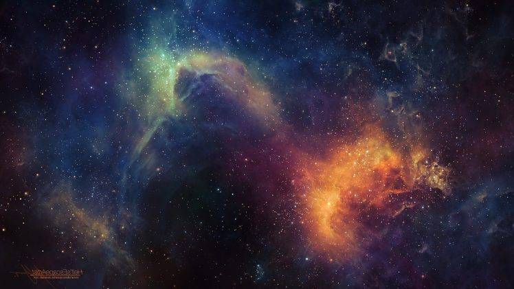 space Art, Nebula, Space, TylerCreatesWorlds HD Wallpaper Desktop Background