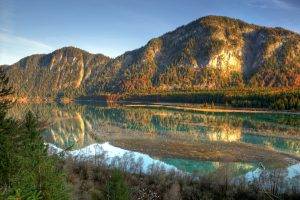 nature, Landscape, Mountain, Lake, Reflection