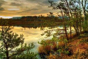 nature, Landscape, Reflection, HDR