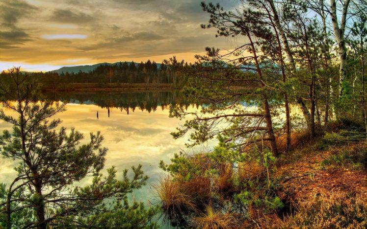nature, Landscape, Reflection, HDR HD Wallpaper Desktop Background