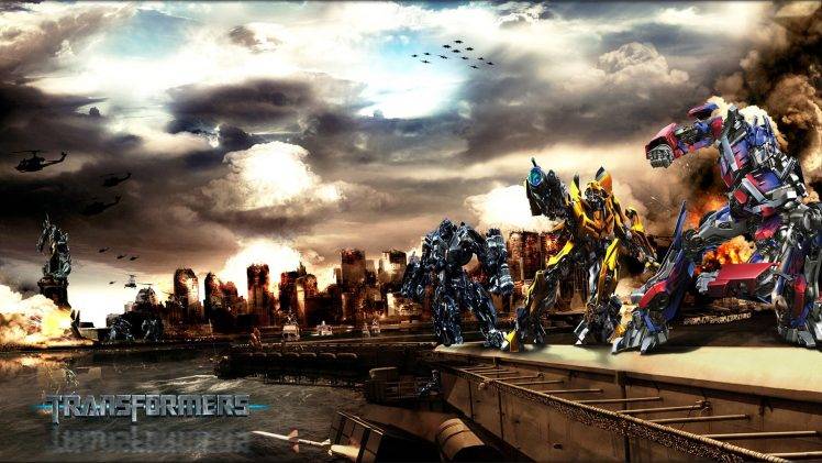 movies, Transformers HD Wallpaper Desktop Background