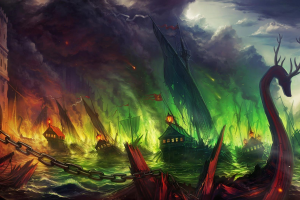 sea, Old Ship, Fantasy Art, Game Of Thrones
