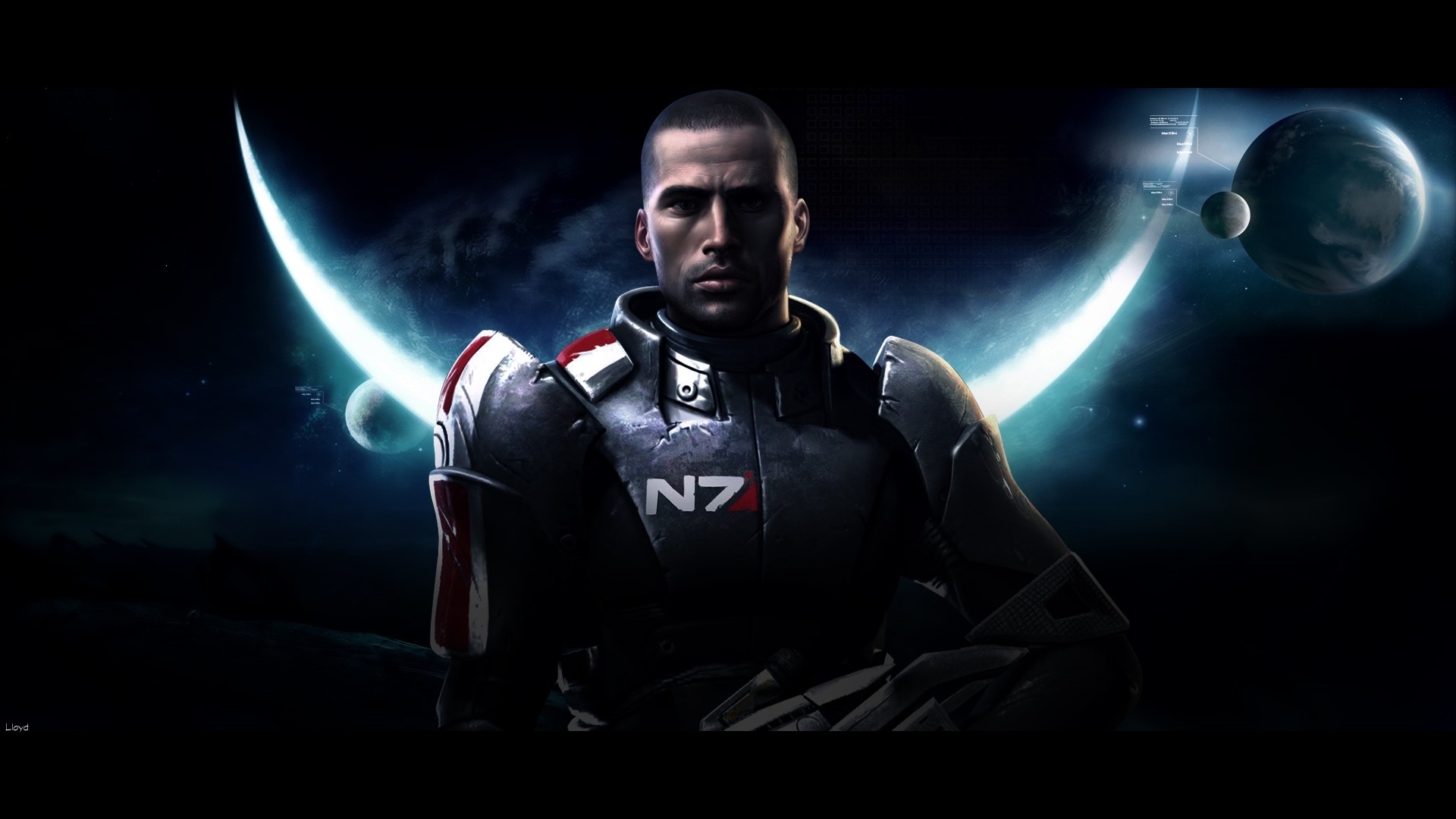 Mass Effect, Commander Shepard Wallpaper