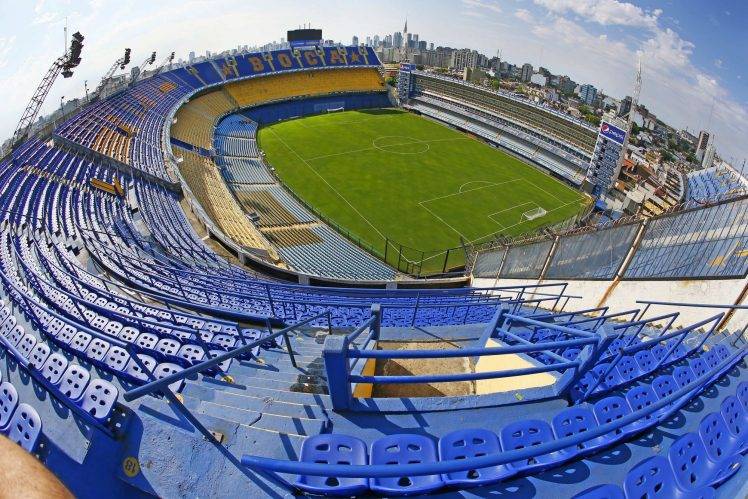 La Bombonera, Stadium, Soccer Pitches, Argentina HD Wallpaper Desktop Background