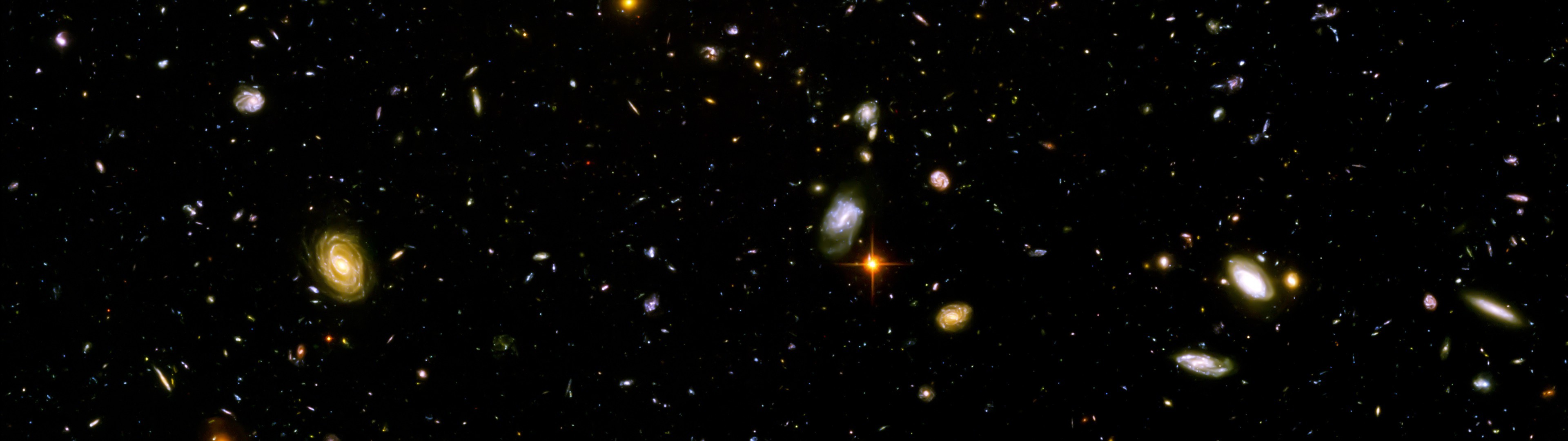 space, Galaxy, Hubble Deep Field Wallpaper