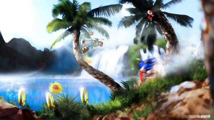 Sonic The Hedgehog, Video Games HD Wallpaper Desktop Background