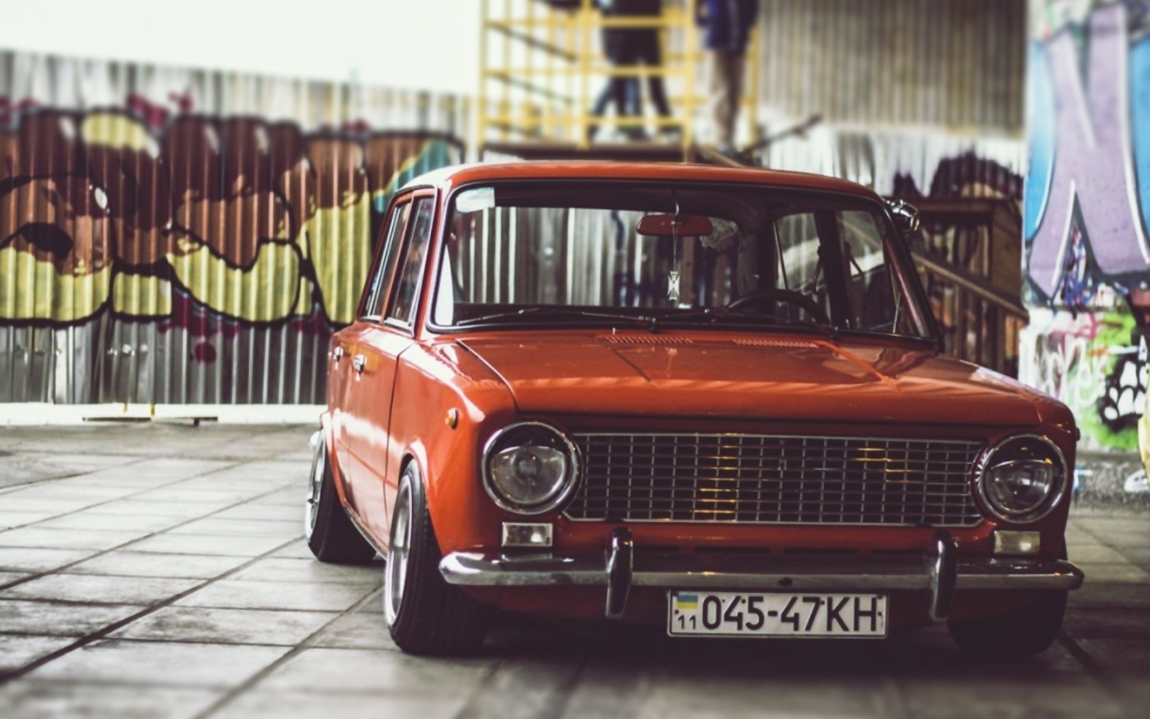 car, Old Car, Russian Cars, LADA, VAZ, Lada 2101, VAZ 2101, Low, Stance Wallpaper