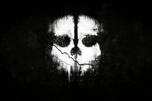 Call Of Duty: Ghosts, Dark, White, Video Games, Rorschach Test