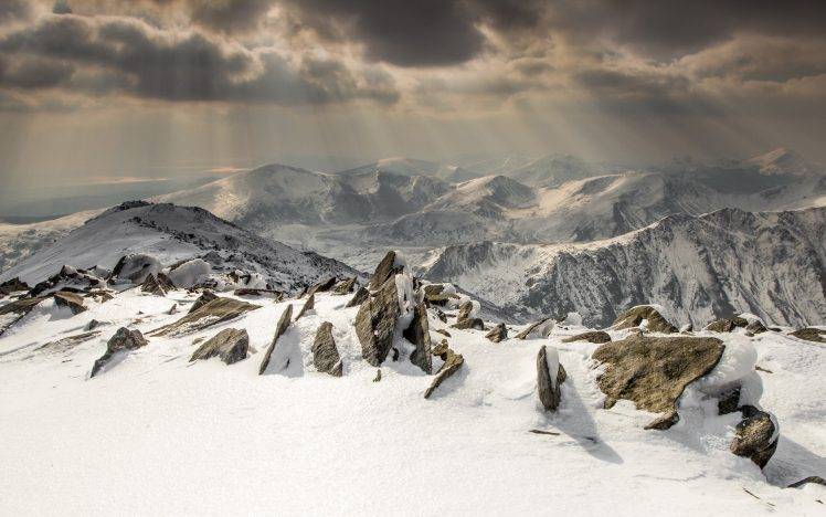 mountain, nature, snow HD Wallpaper Desktop Background