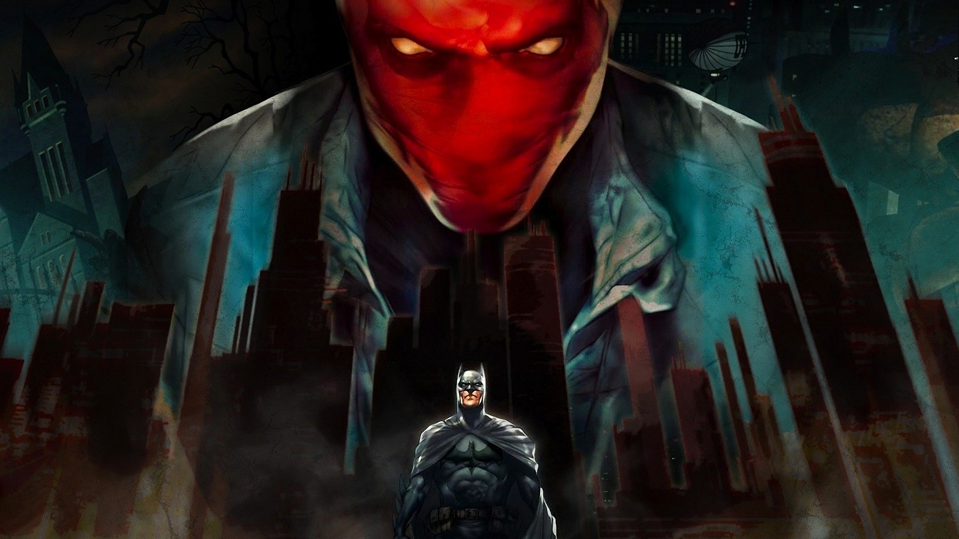 Batman, Red Hood Wallpaper