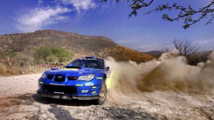 Subaru Impreza, Rally Cars, Drift, Blue Cars HD Wallpaper Desktop Background