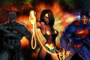 DC Comics, Superman, Wonder Woman, Batman, Justice League