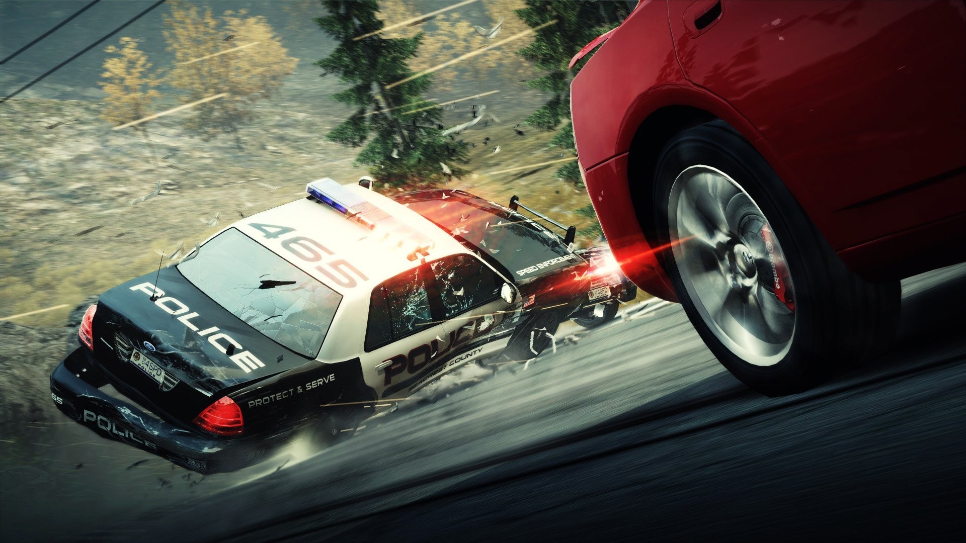 car, Video Games, Need For Speed: Hot Pursuit, Police Cars Wallpapers