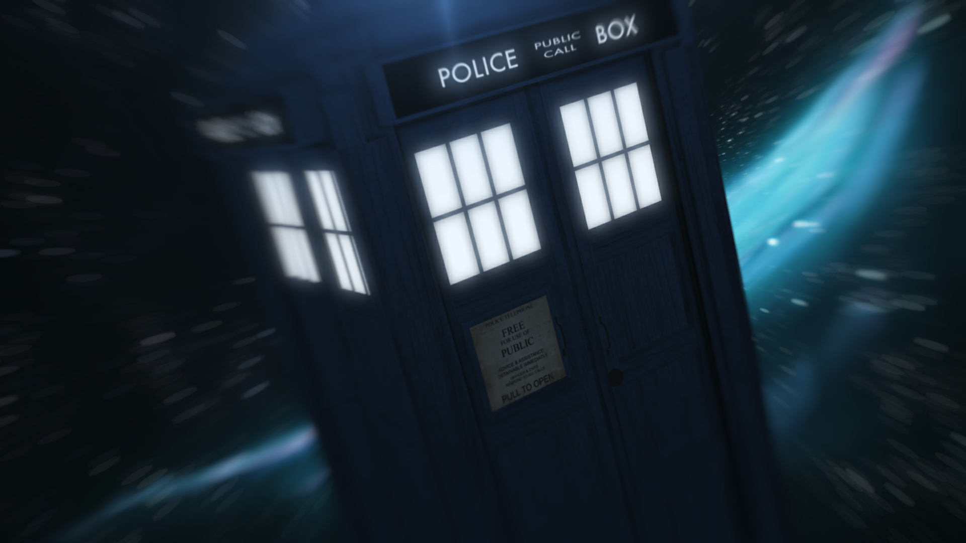 space, TV, Police Boxes, Michaelmknight, Doctor Who Wallpaper
