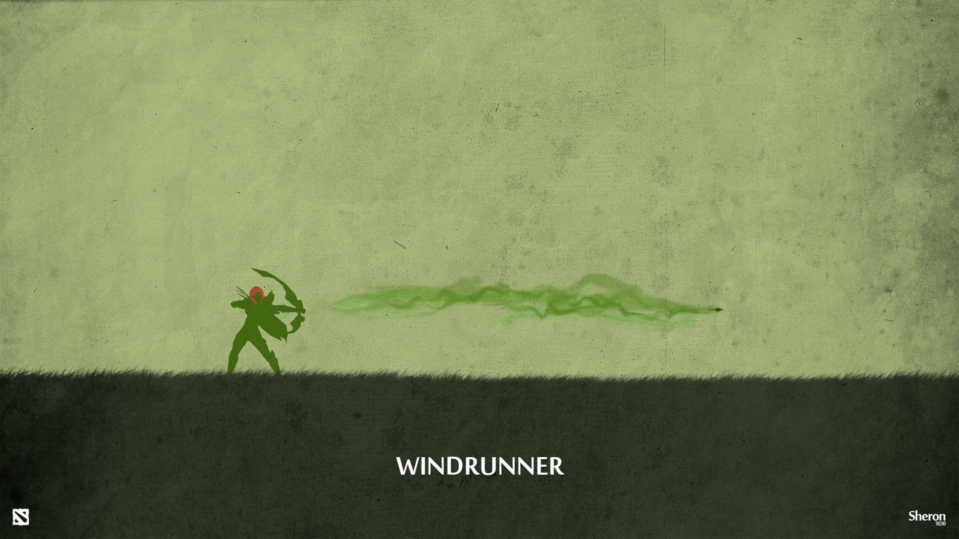 Dota 2, Green Wallpaper