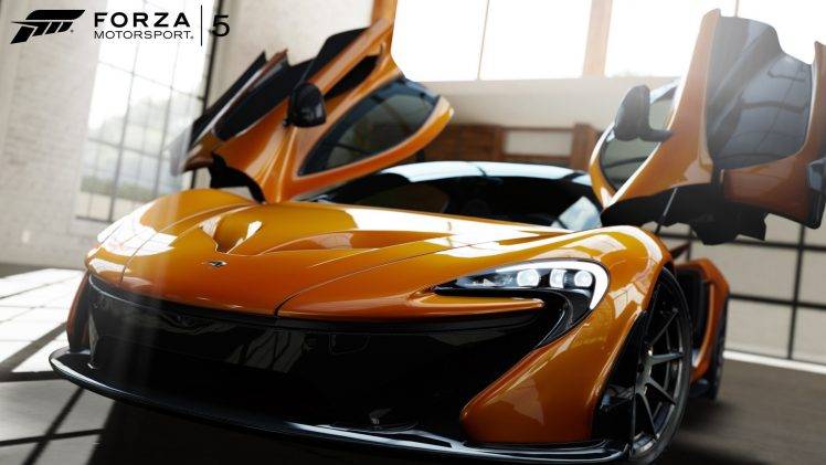 McLaren, McLaren P1, Forza Motorsport, Forza Motorsport 5, Video Games HD Wallpaper Desktop Background
