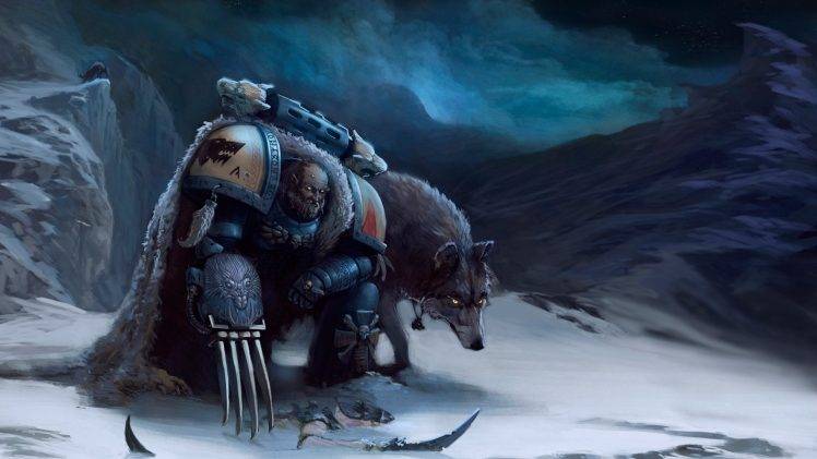 Warhammer 40000, Space Wolves HD Wallpaper Desktop Background