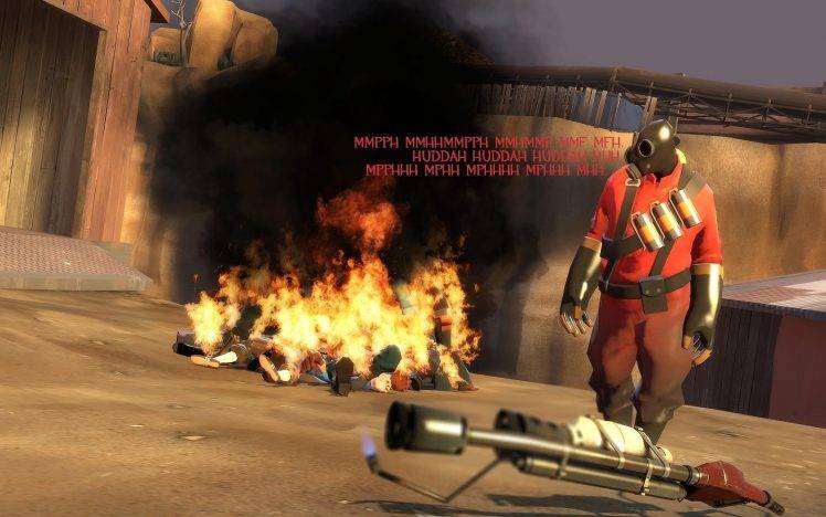 video Games, Team Fortress 2, Pyro (character) HD Wallpaper Desktop Background