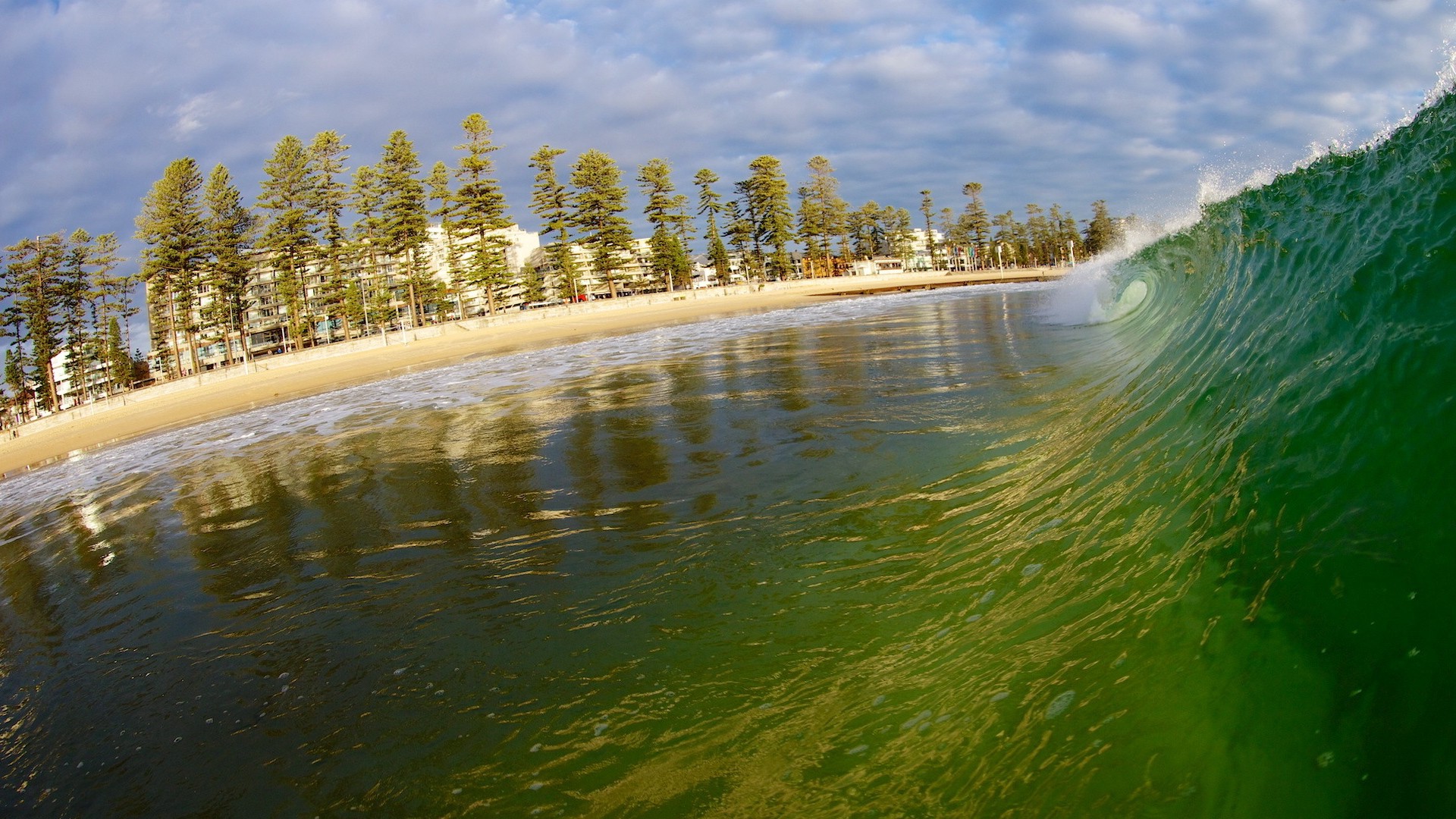 nature, Waves, Sea, Surfing Wallpaper