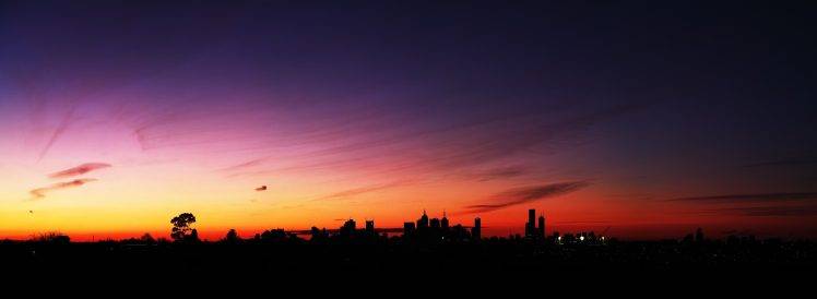 sunset, Landscape, Melbourne HD Wallpaper Desktop Background